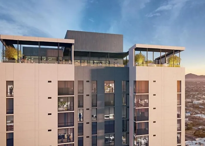 Apartment Boulevard Modern Highrise Stu Sky Pool Parking Gym 04 Phoenix